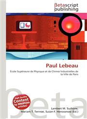 Paul Lebeau,6134820539,9786134820530