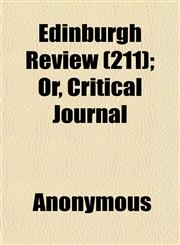 Edinburgh Review (211); Or, Critical Journal,1152641646,9781152641648