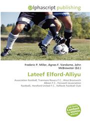Lateef Elford-Alliyu,6134373885,9786134373883