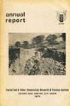 Central Soil and Water Conservation Research and Training Institute Annual Report - 1975