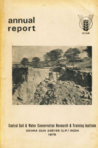 Central Soil and Water Conservation Research and Training Institute Annual Report - 1975