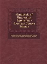 Handbook of University Extension - Primary Source Edition,1287712010,9781287712015