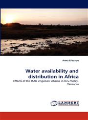 Water availability and distribution in Africa,3843393621,9783843393621