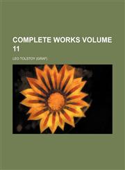 Complete works Volume 11,1231723076,9781231723074