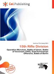15th Rifle Division,6200207666,9786200207661
