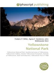 Yellowstone National Park,6130086288,9786130086282