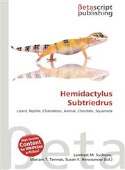 Hemidactylus Subtriedrus,6135276948,9786135276947