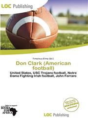 Don Clark (American football),6138300580,9786138300588