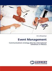 Event Management,3848427869,9783848427864