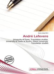 André Lefevere,6136955946,9786136955940