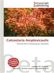 Calceolaria Amplexicaulis,6133543558,9786133543553