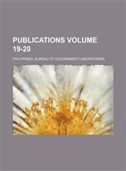 Publications Volume 19-20,1130183882,9781130183887