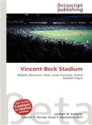 Vincent-Beck Stadium,6134484458,9786134484459