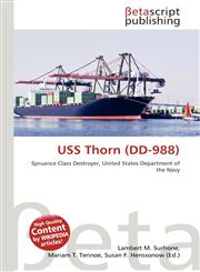 USS Thorn (DD-988),6133017678,9786133017672