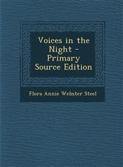 Voices in the Night - Primary Source Edition,1293306819,9781293306819