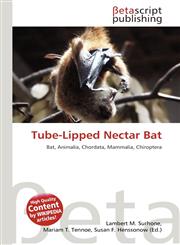 Tube-Lipped Nectar Bat,6134440108,9786134440103