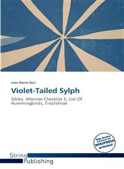 Violet-Tailed Sylph,6138935772,9786138935773