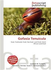 Gofasia Tenuicula,6137630676,9786137630679