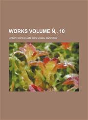 Works Volume N . 10,1236358759,9781236358752