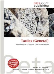 Taxiles (General),6137596273,9786137596272
