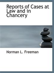 Reports of Cases at Law and in Chancery,1140358499,9781140358497