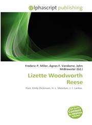 Lizette Woodworth Reese,6134268178,9786134268172