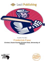 Frederick Fane,6201495738,9786201495739