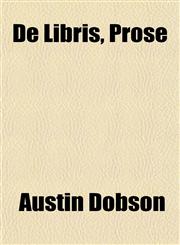 De Libris, Prose,1152148230,9781152148239