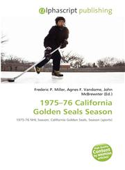 1975-76 California Golden Seals Season,613418523X,9786134185233