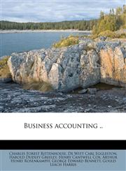 Business accounting .. Volume 1,1176237969,9781176237964