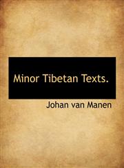 Minor Tibetan Texts.,1117913333,9781117913339