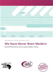 We Have Never Been Modern,6138921313,9786138921318