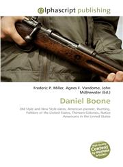 Daniel Boone,6130254679,9786130254674