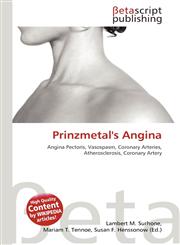 Prinzmetal's Angina,6133555165,9786133555167