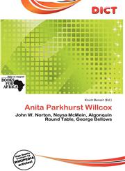 Anita Parkhurst Willcox,6139586399,9786139586394