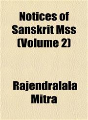 Notices of Sanskrit Mss (Volume 2),1153062755,9781153062756