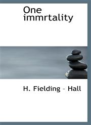 One immrtality,1110884877,9781110884872
