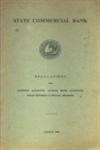 State Commercial Bank : Regulations for Current Accounts, Savings Bank Accounts, Fixed Deposits and Special Deposits