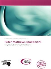Peter Mathews (politician),6139359511,9786139359516