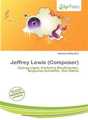 Jeffrey Lewis (Composer),6139911788,9786139911783
