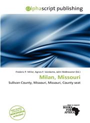 Milan, Missouri,6200889031,9786200889034