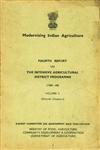 Fourth Report on the Intensive Agricultural District Programme - 1960-68 : (District Chapter's) Vol. 2