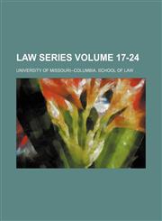 Law series Volume 17-24,1153973960,9781153973960