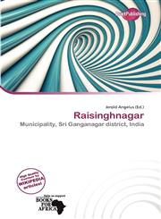 Raisinghnagar,6201419829,9786201419827