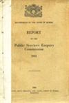 Report of the Public Services Enquiry Commission - 1961