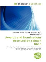 Awards and Nominations Received by Salman Khan,6135605631,9786135605631