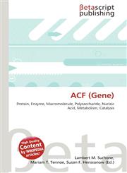 ACF (Gene),6135105493,9786135105490