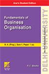 Fundamentals of Business Organisation - B.A.,9381162468,9789381162460