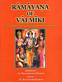 Ramayana of Valmiki Sanskrit Text with English Translation 4 Vols.,8171101569,9788171101566