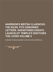 Harrison's British Classicks Volume 8,1130734315,9781130734317